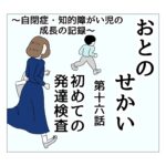 おとのせかい 16 初めて発達検査を受けた話
