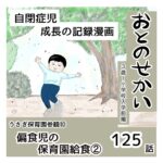 おとのせかい【3歳~小学校入学前編】125 うさぎ保育園参観⑩偏食児の保育園給食②